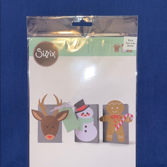 Sizzix Other - Sizzix Thinlits Christmas Characters Box